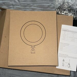 Video Photography Ring Light Kit - Brand New in Box